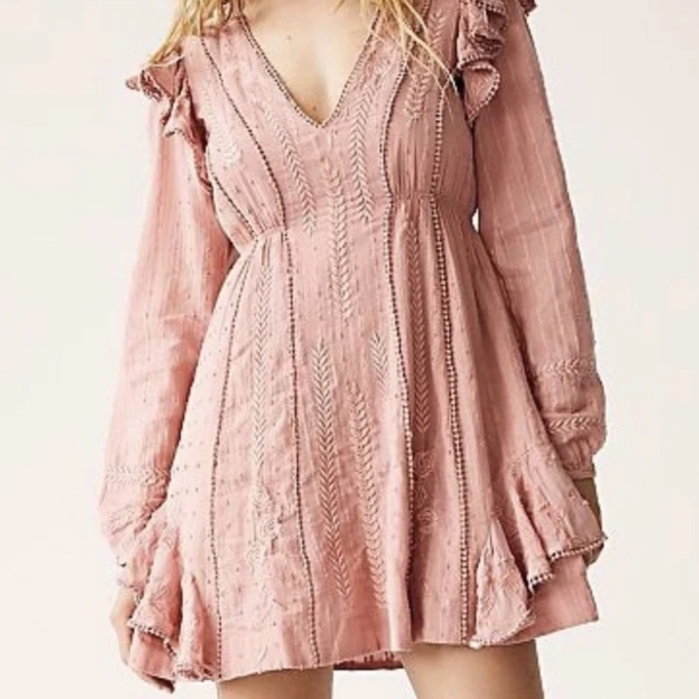 Pink Free People Dress